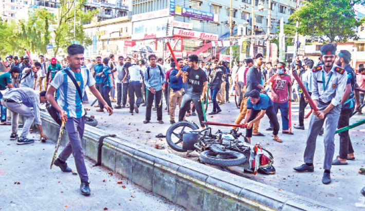 Students from different educational institutions have been staging demonstrations across the country demanding reformation in the quota system in government jobs. During the protests on Tuesday, six deaths were reported while scores were injured.